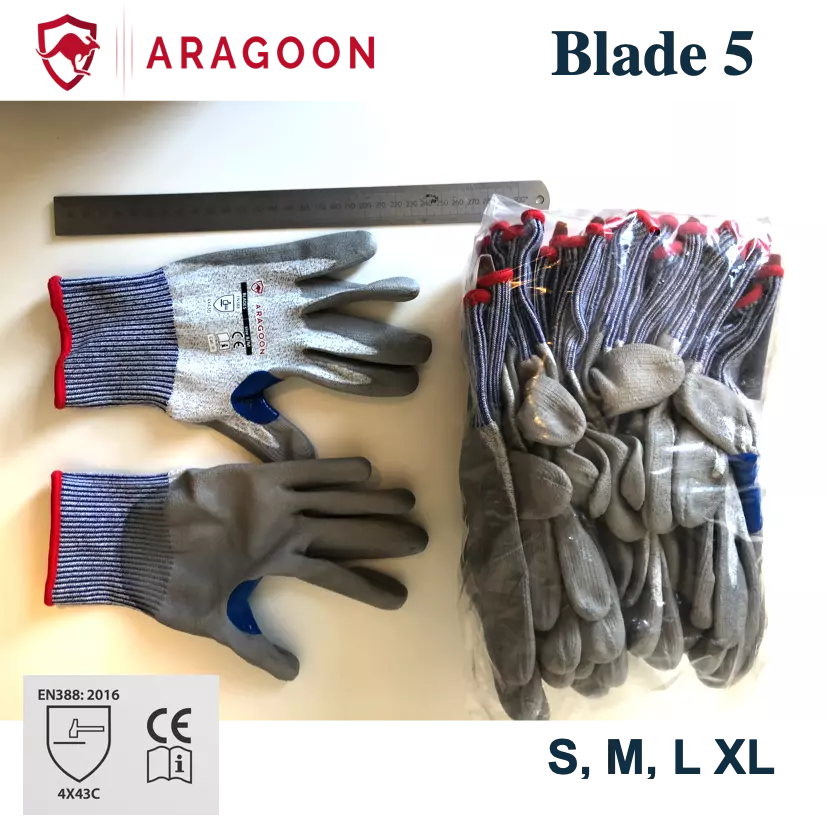 120 pairs BLADE 5 | Level 5 Cut Resistant Gloves