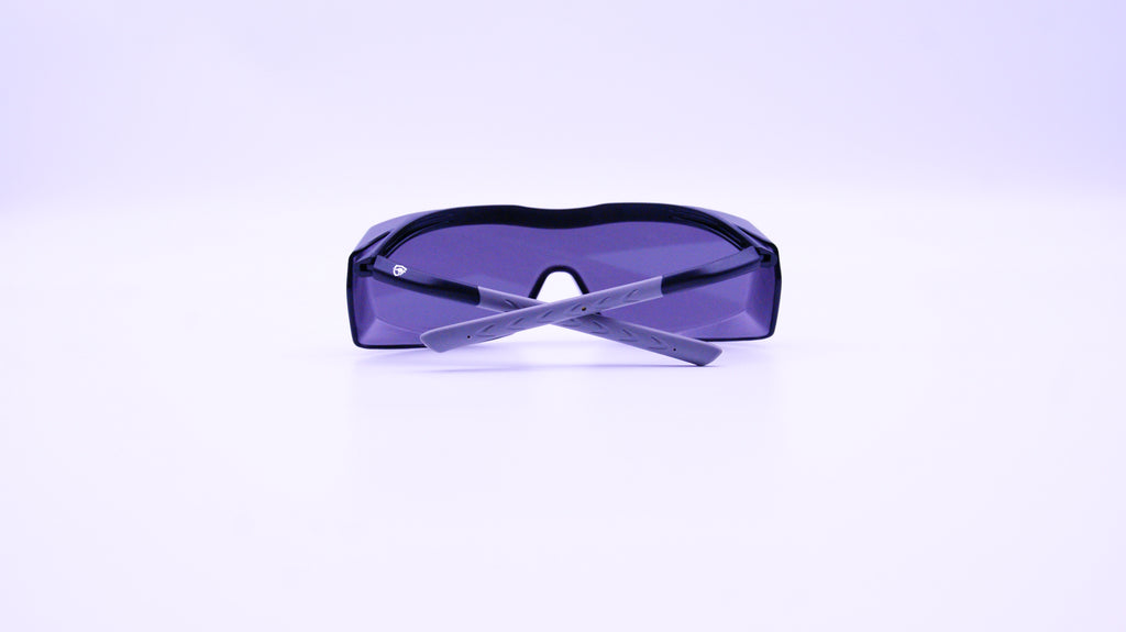 300 pairs Coverfit | Safety Glasses - Over Spectacles, Anti Scratch & Fog, Co-mold Adjustable metal core.