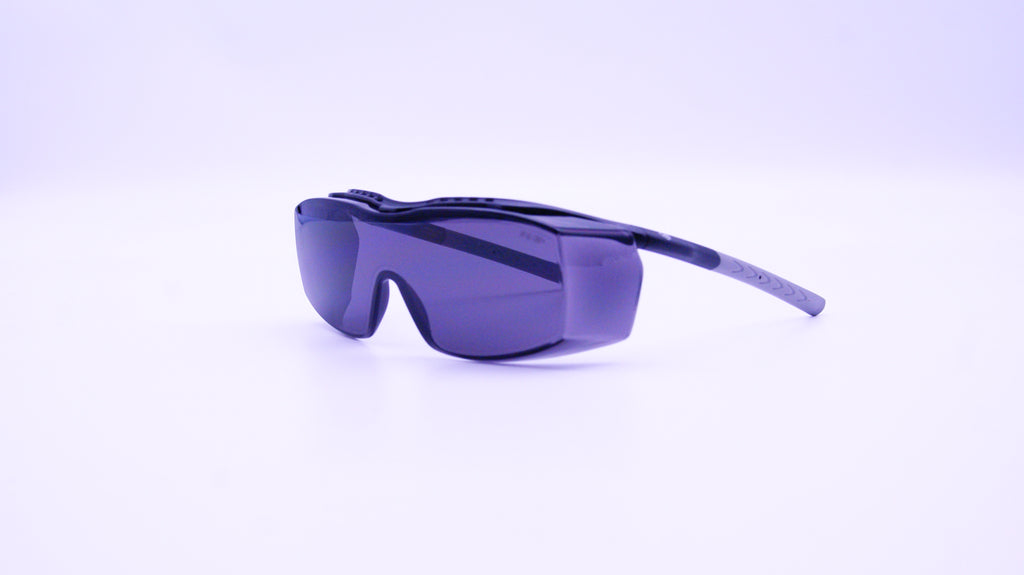 300 pairs Coverfit | Safety Glasses - Over Spectacles, Anti Scratch & Fog, Co-mold Adjustable metal core.