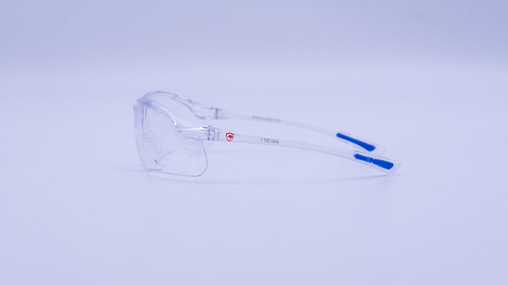 300 pairs Flow | Anti Scratch & Fog Safety Glasses, light weight.