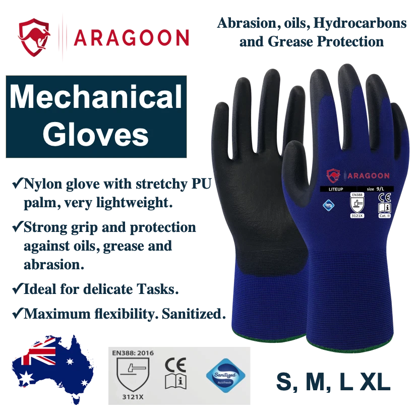 120 pairs LITEUP | Light weight Grease Resistant Gloves