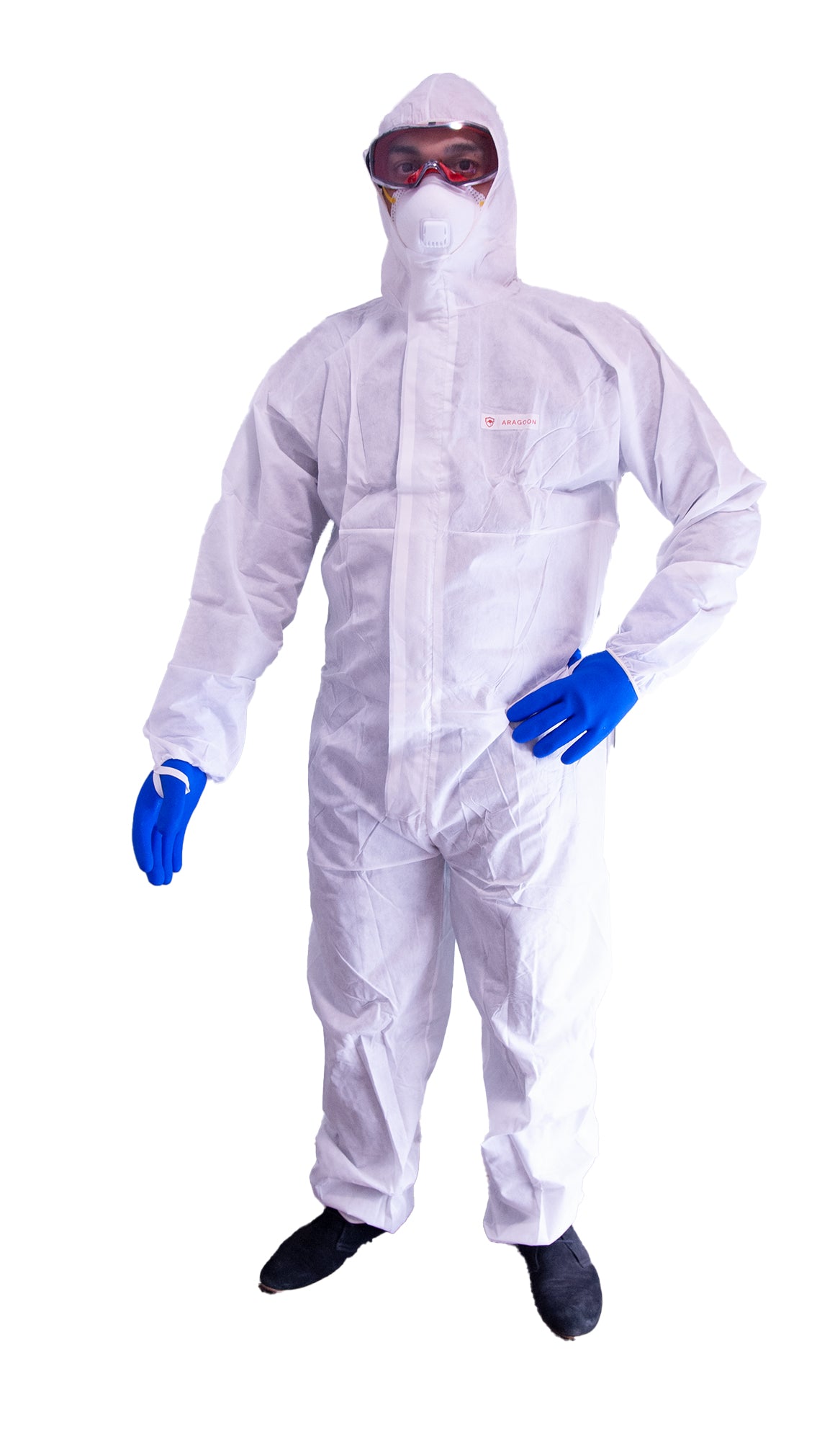 50 Nos. (ROMEO-FR) Flame Retardant Disposable Coverall, SMS Type 5/6,